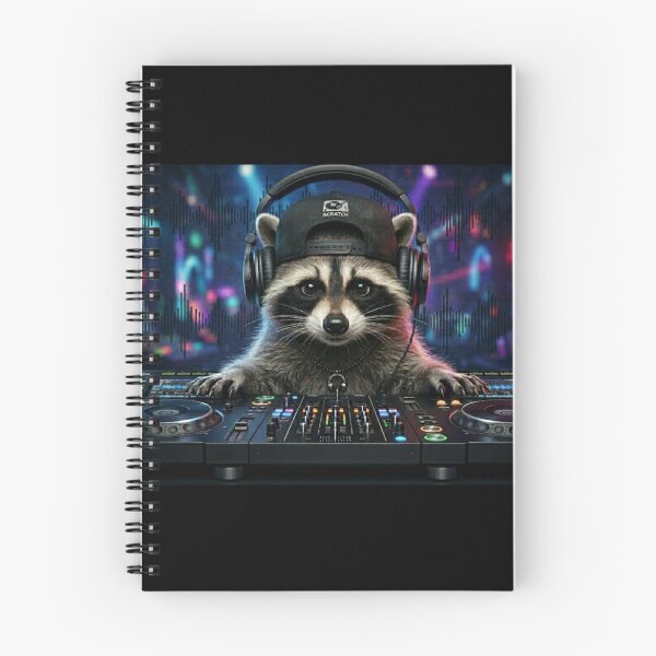 Item preview, DJ Raccoon: Scratch Master Nightclub Edition designed and sold by Wild Hare.