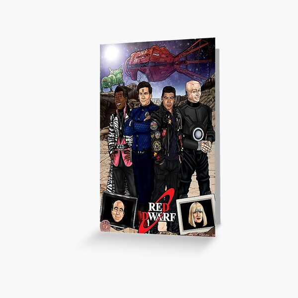 Red Dwarf Greeting Card