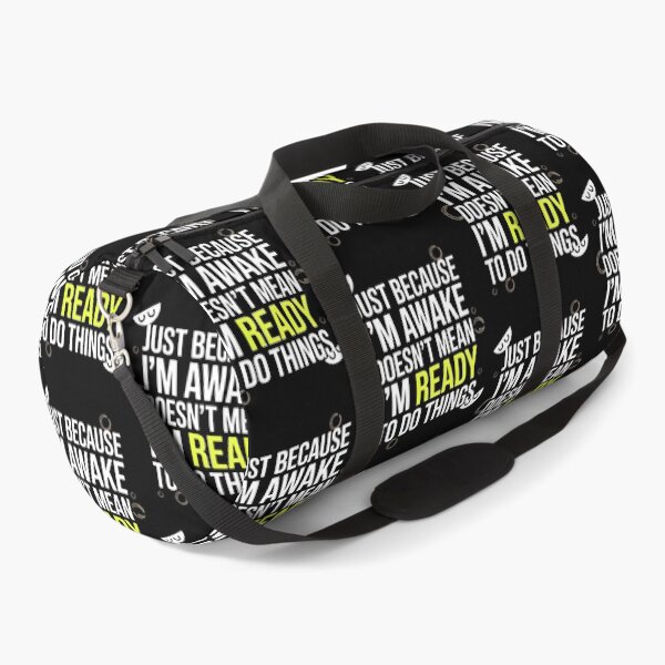 Item preview, Just Because I'm Awake Funny Awake Funny Graphic with Sarcastic Humor designed and sold by Redgiant87x.