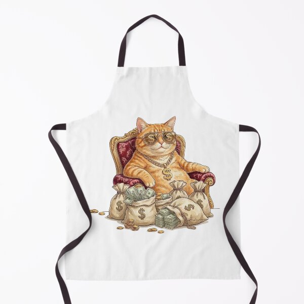 Item preview, Cat and money designed and sold by snoWorkshop.