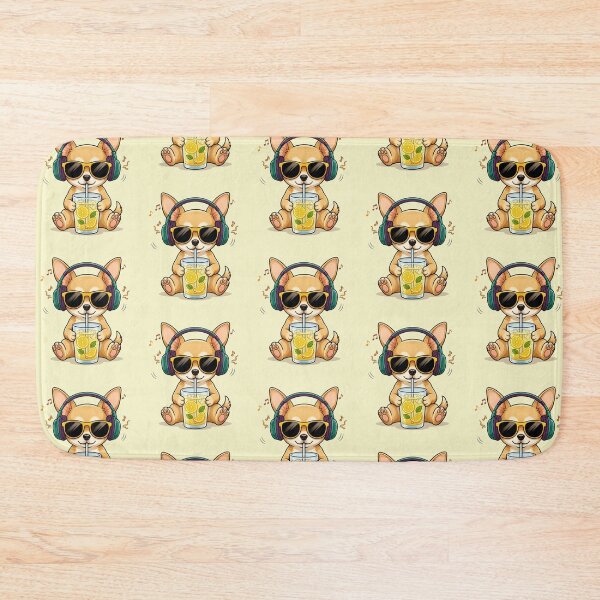Item preview, Summer Vibes – Music Loving Chihuahua Art designed and sold by Dogandesighn.
