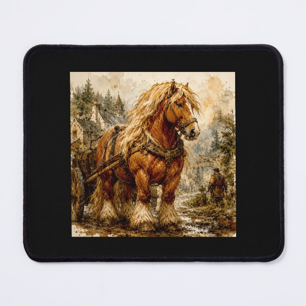 Item preview, Breton Heritage: Strength, Nobility & Timeless Equine Art #12 designed and sold by Helios Be. Lavsh.