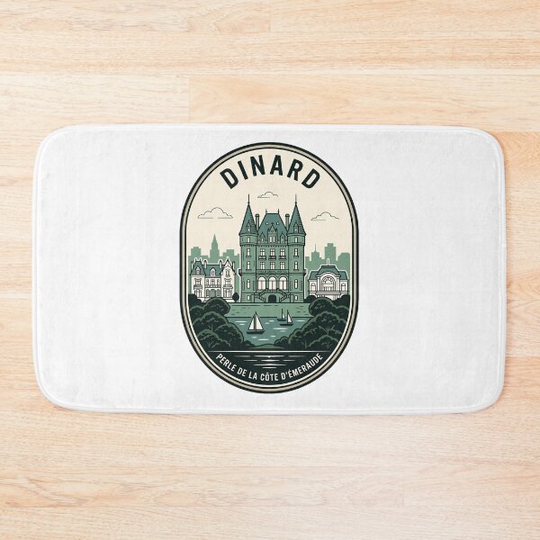 Item preview, Vintage Dinard France Emerald Coast Travel Badge designed and sold by k3rstman1.