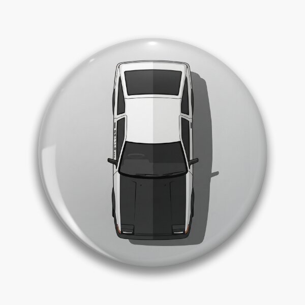 Item preview, Toyota AE86 Trueno Panda Initial D JDM Top View Vector Art designed and sold by Motorline44.