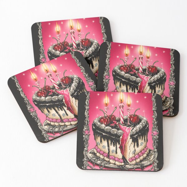 Item preview, Birthday cake — Emo Scene Gothic Style designed and sold by sole-vika.