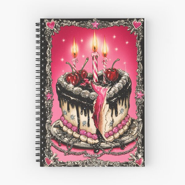 Item preview, Birthday cake — Emo Scene Gothic Style designed and sold by sole-vika.