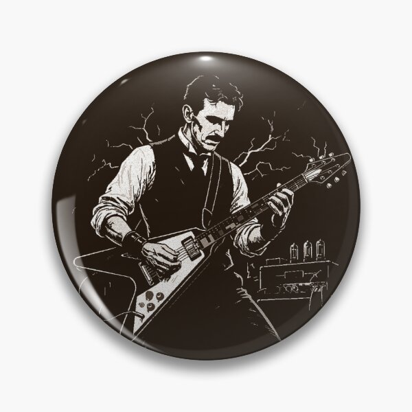 Item preview, Nikola Tesla Electric Guitar designed and sold by Joako Zeta.