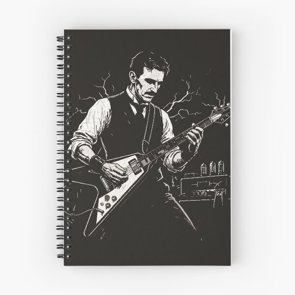 Item preview, Nikola Tesla Electric Guitar designed and sold by Joako Zeta.