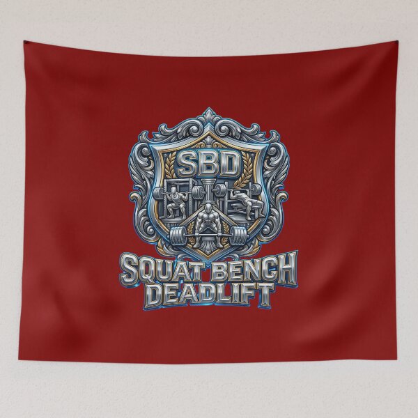 Item preview, Squat Bench Deadlift Sbd Logo designed and sold by pradeepvisuals.