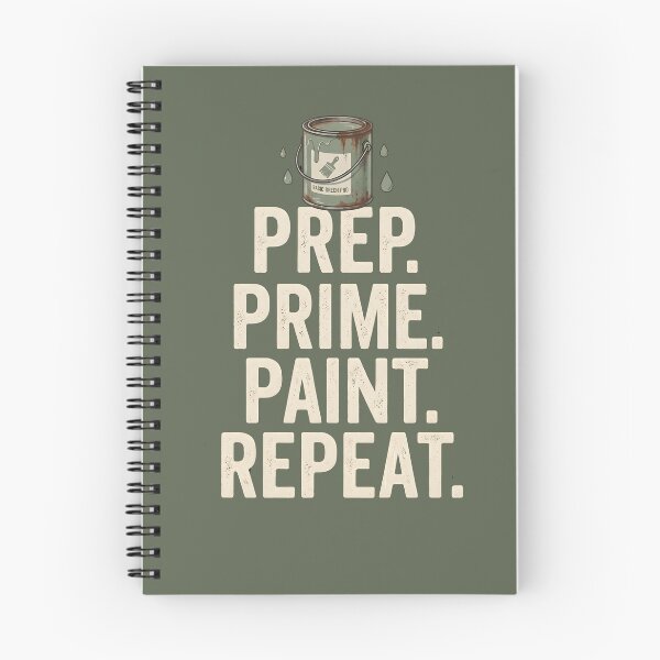 Item preview, Prep Prime Paint Repeat - Vintage Painter & Furniture Flipper designed and sold by TCB-Studio.