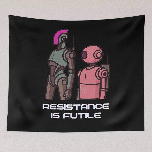 Item preview, Powered by AI Robot Design Futuristic Artificial Intelligence Tech Aesthetic Machine Learning Cyberpunk Graphic designed and sold by TEEJAMBOREE.