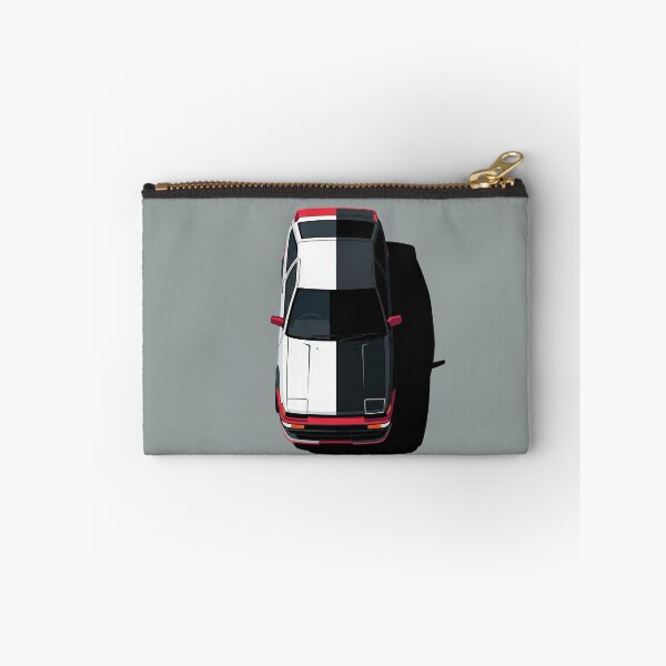 Item preview, Toyota AE86 Trueno Split White and Black Top View Vector Art designed and sold by Motorline44.
