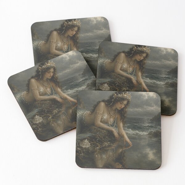 Item preview, Stormy day Mermaid designed and sold by CashCrow.
