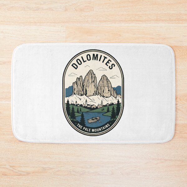 Item preview, Vintage Dolomites Italy The Pale Mountains Badge designed and sold by k3rstman1.