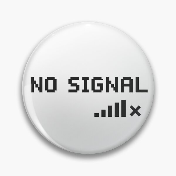 Item preview, No Signal – Minimal Dark Typography Design designed and sold by souhirZa.