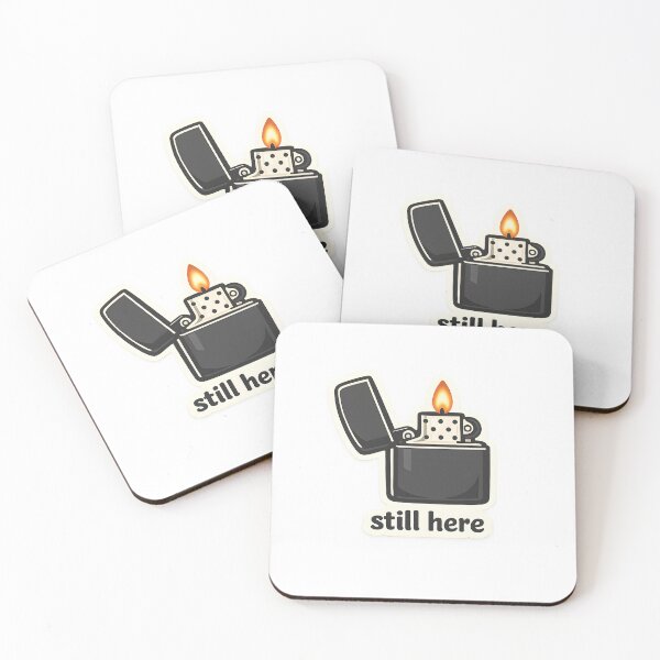 Item preview, Still Here Minimal Lighter Design designed and sold by Naviora.