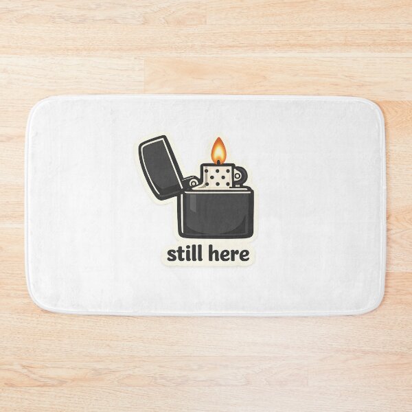 Item preview, Still Here Minimal Lighter Design designed and sold by Naviora.