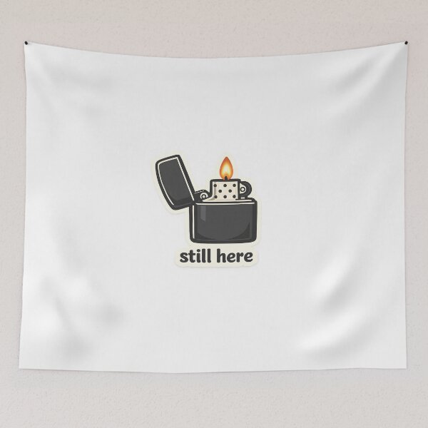 Item preview, Still Here Minimal Lighter Design designed and sold by Naviora.