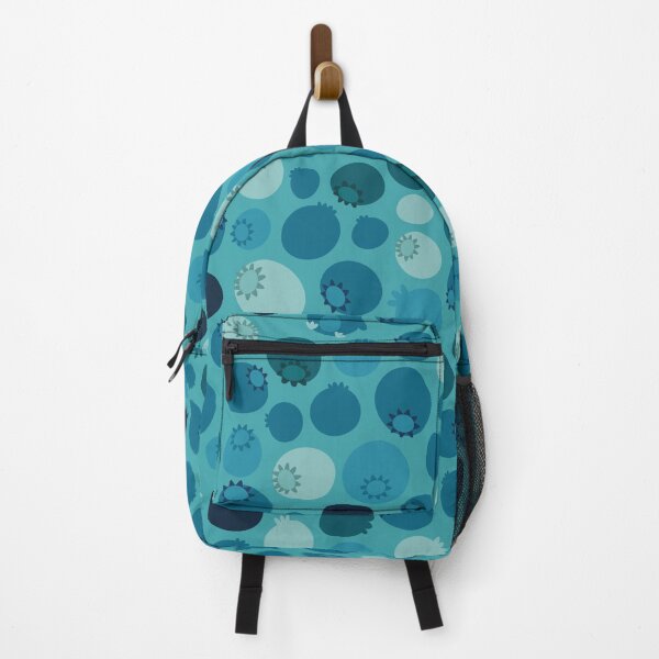 Item preview, Lots of Blue Blueberries (with a couple hidden penguin friends) designed and sold by Alicia Illustration.