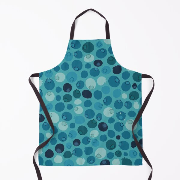 Item preview, Lots of Blue Blueberries (with a couple hidden penguin friends) designed and sold by Alicia Illustration.