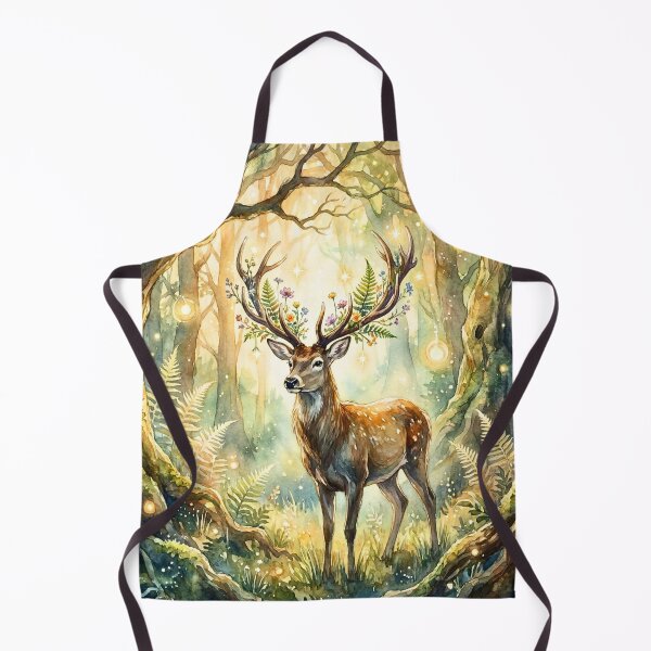 Item preview, Enchanted Woodland Deer Forest Magic designed and sold by Petal & Pattern Co.