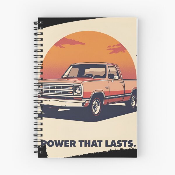 Item preview, Dodg D100 1972 pickup framed by a retro sunset nostalgic background 22 designed and sold by Neon G.