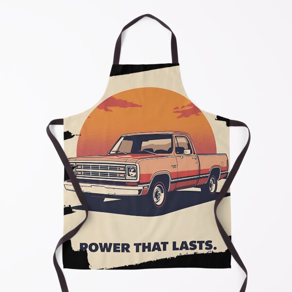 Item preview, Dodg D100 1972 pickup framed by a retro sunset nostalgic background 22 designed and sold by Neon G.
