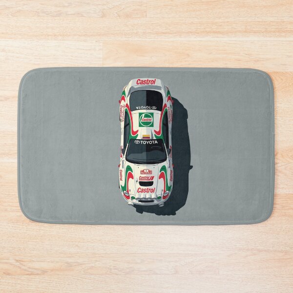 Item preview, Toyota Celica GT-Four ST185 Castrol WRC Rally Top View Vector Art designed and sold by Motorline44.