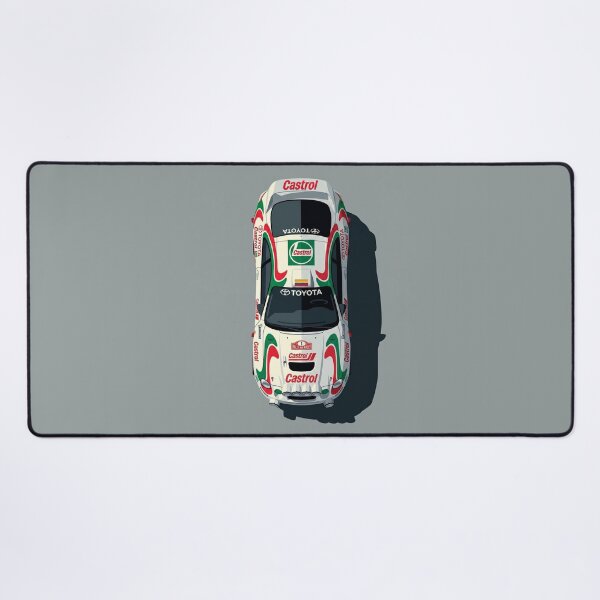 Item preview, Toyota Celica GT-Four ST185 Castrol WRC Rally Top View Vector Art designed and sold by Motorline44.