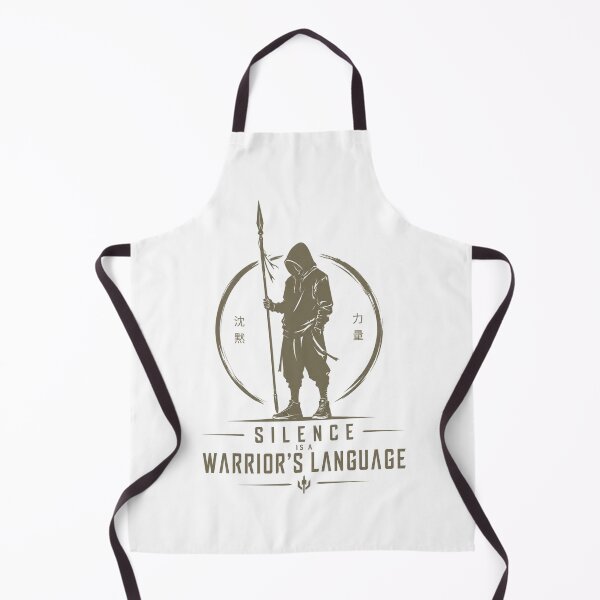 Item preview, Silence Is a Warrior’s Language – Stoic Minimalist T-Shirt designed and sold by ZorviqueStudio.
