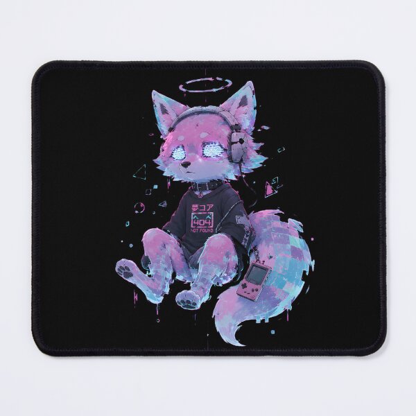 Item preview, Cyber Fox Dreamcore Vaporwave Glitch Aesthetic designed and sold by Vexilune.
