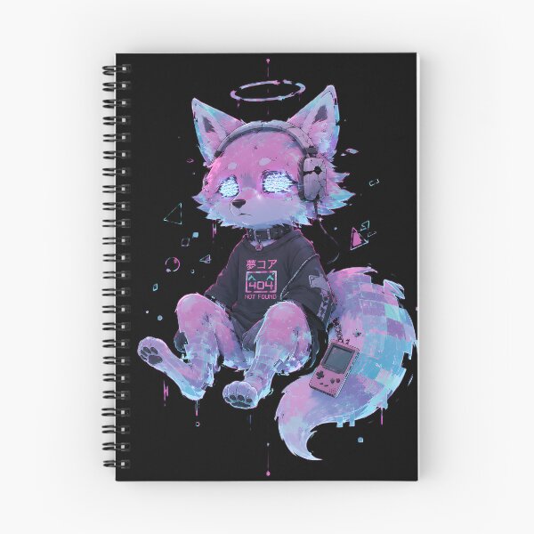 Item preview, Cyber Fox Dreamcore Vaporwave Glitch Aesthetic designed and sold by Vexilune.