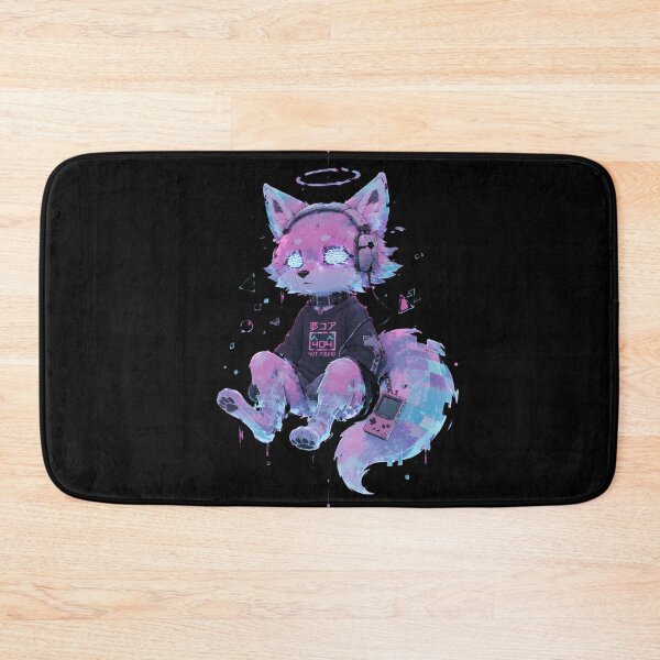 Item preview, Cyber Fox Dreamcore Vaporwave Glitch Aesthetic designed and sold by Vexilune.