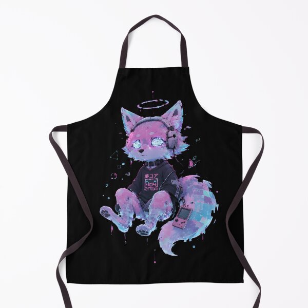 Item preview, Cyber Fox Dreamcore Vaporwave Glitch Aesthetic designed and sold by Vexilune.
