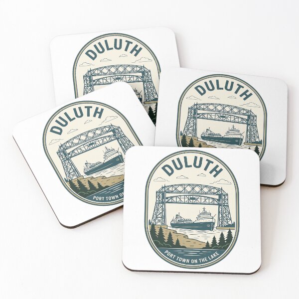 Item preview, Duluth Aerial Lift Bridge Vintage Freighter Badge designed and sold by k3rstman1.