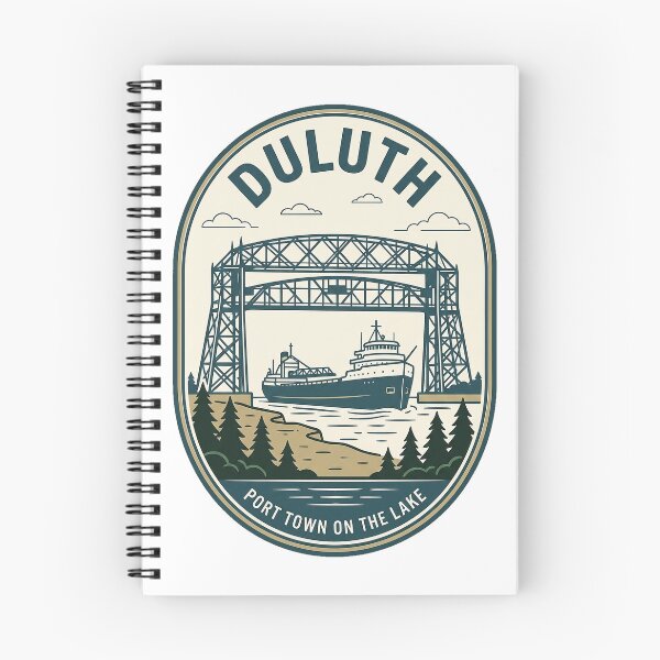 Item preview, Duluth Aerial Lift Bridge Vintage Freighter Badge designed and sold by k3rstman1.