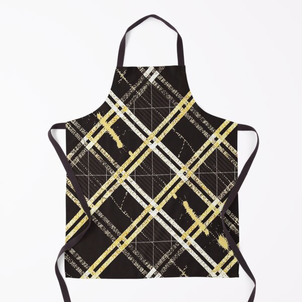 Item preview, Golden Noir Plaid Luxe Pattern designed and sold by Exodoi.