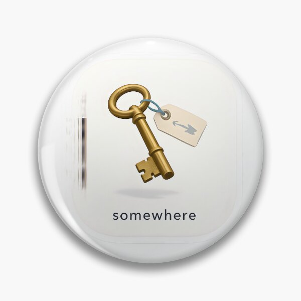Item preview, Somewhere Minimal Vintage Key Design designed and sold by Naviora.