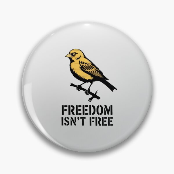 Item preview, Banksy canary - Freedom isn't free designed and sold by 123ks.