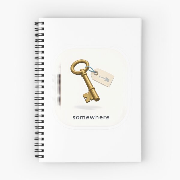 Item preview, Somewhere Minimal Vintage Key Design designed and sold by Naviora.