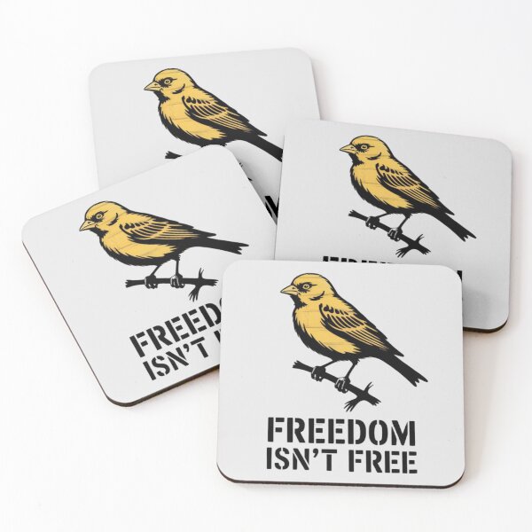 Item preview, Banksy canary - Freedom isn't free designed and sold by 123ks.