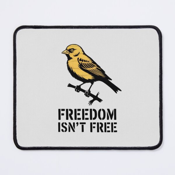 Item preview, Banksy canary - Freedom isn't free designed and sold by 123ks.