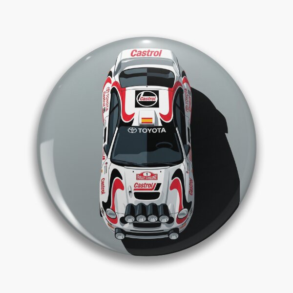 Item preview, Toyota Celica ST205 Castrol WRC Rally Top View Vector Art designed and sold by Motorline44.