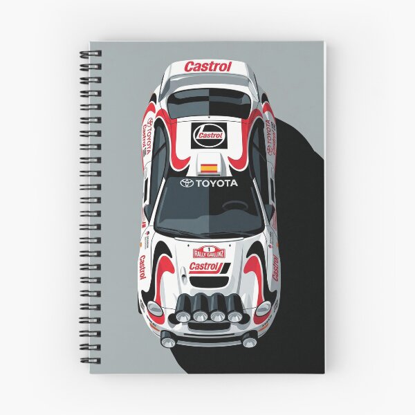 Item preview, Toyota Celica ST205 Castrol WRC Rally Top View Vector Art designed and sold by Motorline44.
