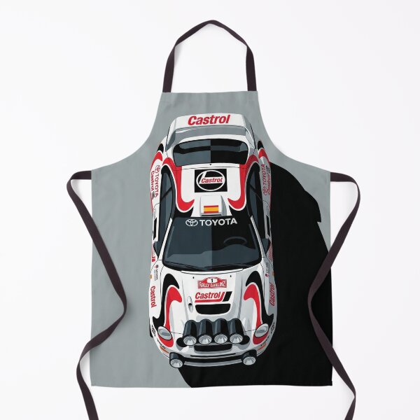 Item preview, Toyota Celica ST205 Castrol WRC Rally Top View Vector Art designed and sold by Motorline44.