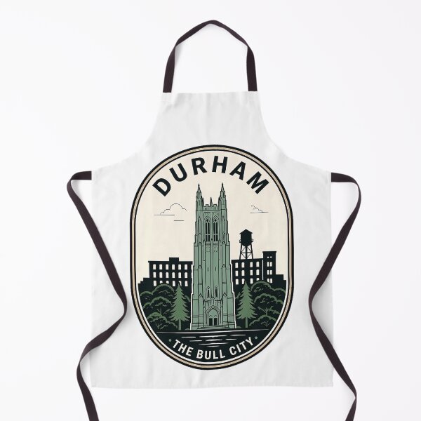 Item preview, Vintage Durham North Carolina Bull City Skyline Badge designed and sold by k3rstman1.