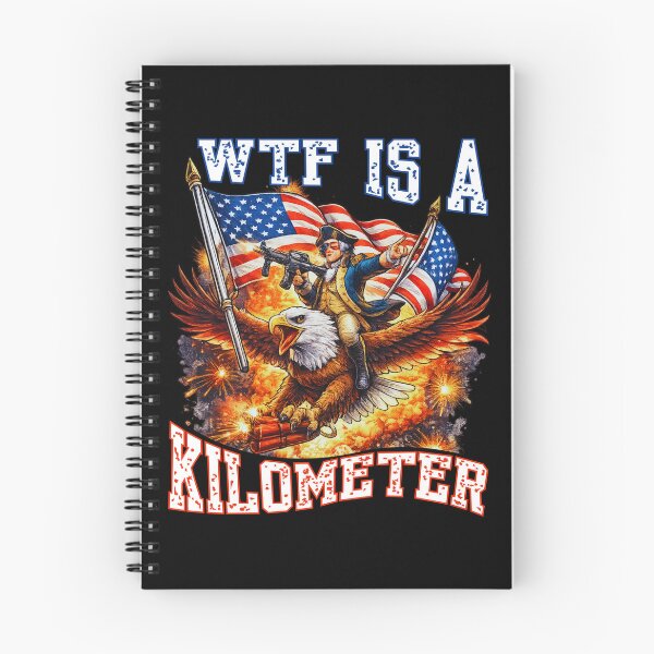 Item preview, WTF Is A Kilometer Funny American Meme T-Shirt | Patriotic Humor Design designed and sold by Teetreasure2.