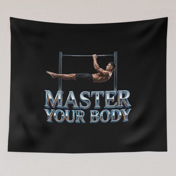 Item preview, Master Your Body Front Lever designed and sold by pradeepvisuals.