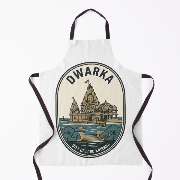 Item preview, Vintage Dwarka Temple City of Lord Krishna designed and sold by k3rstman1.