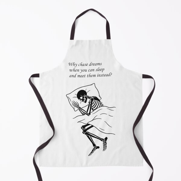Item preview, Funny Sleeping Skeleton Quote Shirt designed and sold by WormJ.